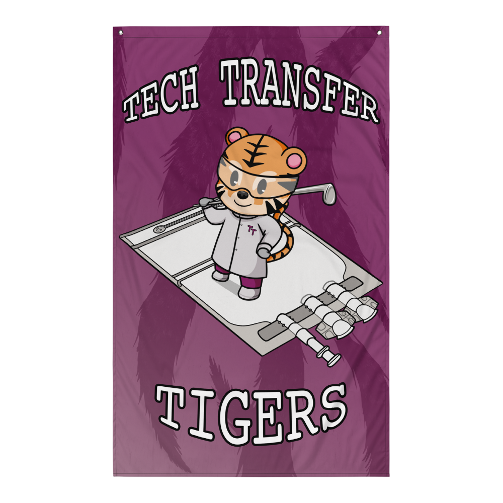 Tech Transfer Tigers Flag