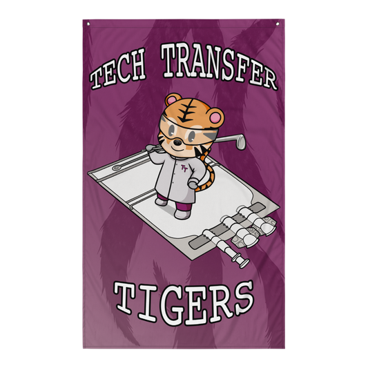 Tech Transfer Tigers Flag