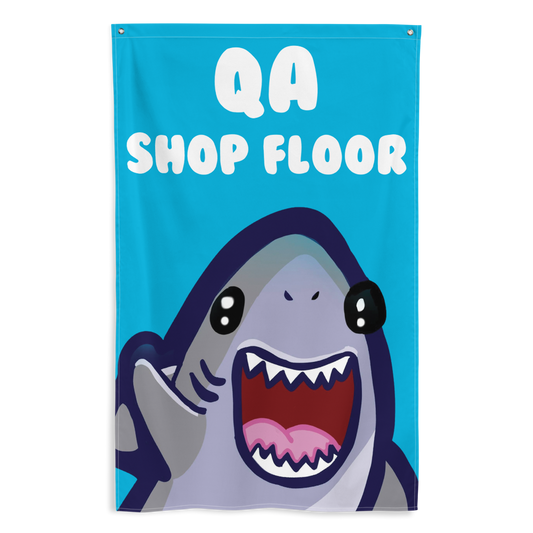 QA Shop Floor Flag